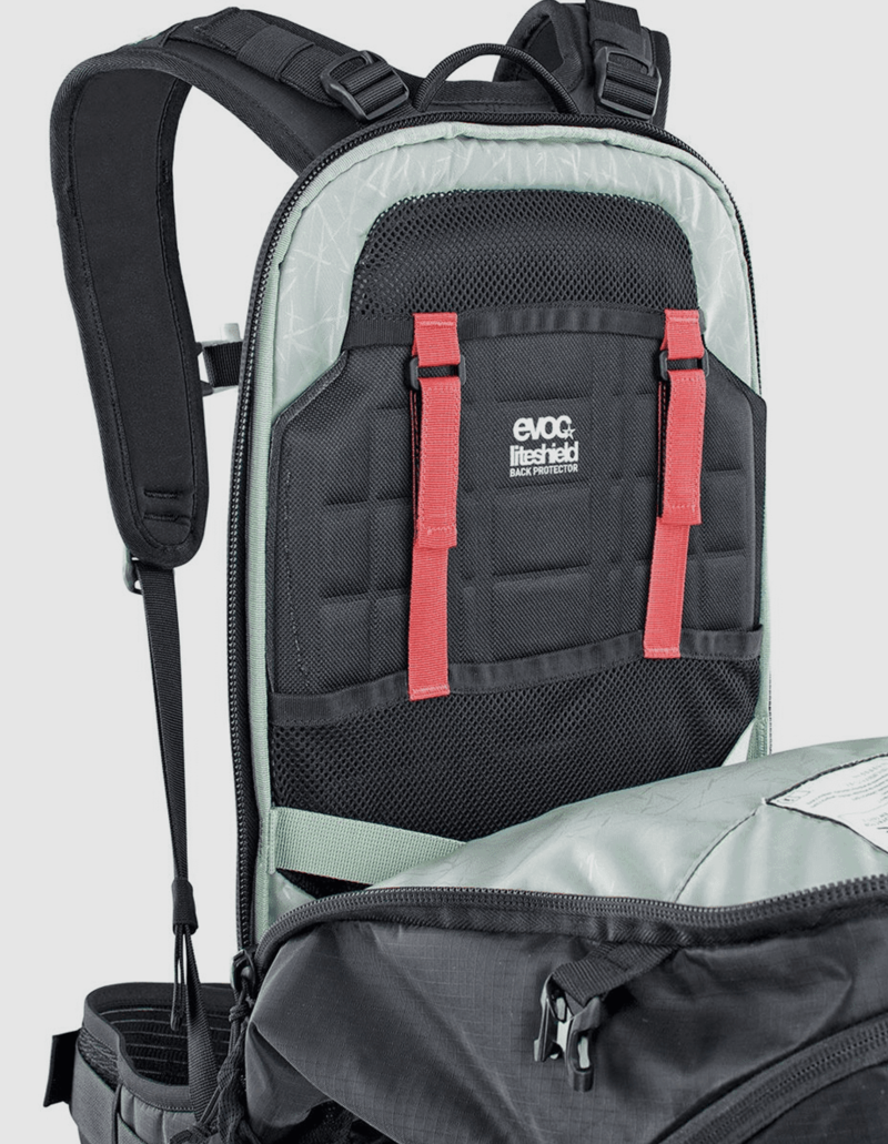 Evoc FR Trail E-Ride Protector Back Pack Slate M/L-4